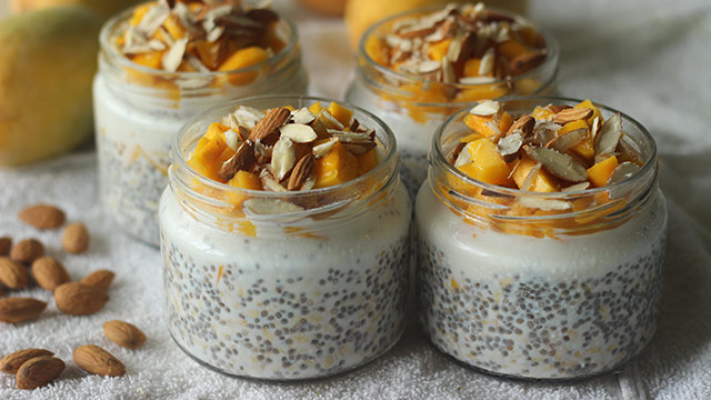 Overnight-Oats mit Früchten